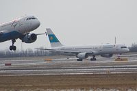 UP-B5701 @ LOWW - Berkut Air Boeing 757-2M6 - by Delta Kilo