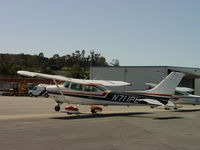 N711PL @ POC - Parked by Howard Aviation - by Helicopterfriend