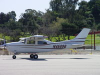 N4689Q @ POC - Parked at Howard Aviation - by Helicopterfriend