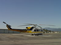 N17LA @ POC - Parked on pad at Eagle Helicopters - by Helicopterfriend