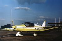 G-BAEM @ BQH - Robin Petit Prince as seen at Biggin Hill in the Summer of 1974. - by Peter Nicholson