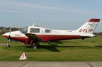 G-FLYP @ EGKA - This old girl enjoying the autumn afternoon sunshine. 'FlyPast Magazine' titles on engine cowling. Previously N40CJ and G-AVHO. Owned by Key Publishing (Holdings) Ltd. - by Glyn Charles Jones