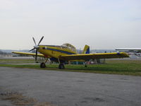 CS-DIW @ LPBR - A big plane(airtractor) in a litle airport.