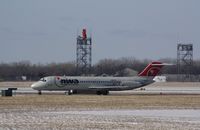 N987US @ KORD - DC-9-32