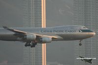 B-HUL @ VHHH - Cathay Pacific Cargo - by Michel Teiten ( www.mablehome.com )
