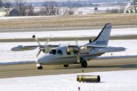 N893SC @ CID - Taxiing on Bravo to Landmark