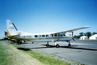 LN-PBE @ EGSX - Attending the 1997 Aerofair at North Weald - by GeoffW