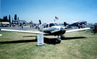 G-LORR @ EGSX - On the Piper stand at the 1997 Aerofair at North Weald - by GeoffW