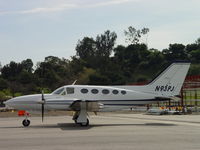 N93PJ @ POC - Waiting at Howard Aviation - by Helicopterfriend