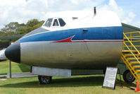 VH-TVJ - At the Queensland Air Museum, Calondra, Australia - Nose of Viscount that saw service between 1956-1968