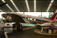 VH-ANR - At the Queensland Air Museum, Caloundra, Australia - this early example DC3 was first registered to KLM Airlines as PH-ALW in 1937 and saw service through to 1974 when it was stored
