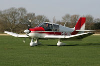 G-BAJZ @ EGKH - ROBIN DR400 - by Martin Browne