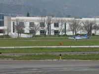 N703GB @ POC - Taking off from Brackett 26R - by Helicopterfriend