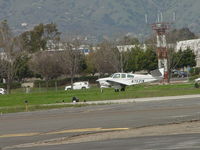 N7521N @ POC - Rolling westbound for take off 26R - by Helicopterfriend