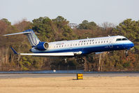 N158GJ @ ORF - United Express (GoJet Airlines) N158GJ landing on RWY 23.
