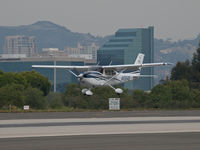 N1064B @ KSMO - N1064B arriving on RWY 21 - by Torsten Hoff