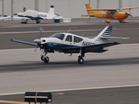 N4897W @ KSMO - N4897W arriving on RWY 21 - by Torsten Hoff