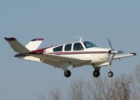 N5698K @ DTN - Landing on runway 14 at the Downtown Shreveport airport. - by paulp