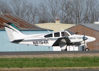 N8194R @ DTN - Taking off from runway 14 at Downtown Shreveport. - by paulp