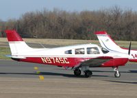 N9745C @ DTN - Parking at the Downtown Shreveport airport. - by paulp