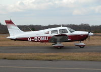 G-BOMU @ EGLK - TAXYING PAST THE CAFE - by BIKE PILOT