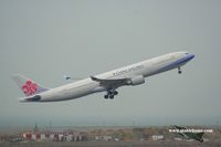 B-18301 @ VHHH - China Airlines - by Michel Teiten ( www.mablehome.com )