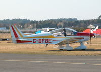 G-BFBE @ EGLK - VISITING A/C LOOKING FOR A PARKING SPOT - by BIKE PILOT