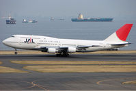 JA8903 @ RJTT - JAL B747 at Haneda - by Terry Fletcher
