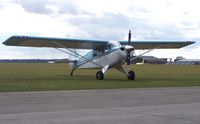 G-DBLX @ EGHL - AVIAT A-1 HUSKY - by moxy