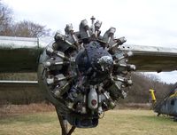 WF137 @ EGHL - Sea Prince C1 Engine detail - Alvis Leonides 504 - by moxy