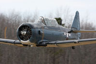 N43NA @ 42VA - A beautifully restored North American SNJ-4 N43NA departing RWY 11. - by Dean Heald