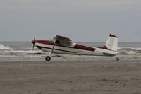 N2901C - Take off at Copalis Beach, WA - by Michael Henderson