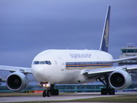 9V-SVF @ EGCC - Singapore Airlines - by chris hall