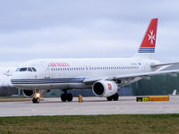 9H-AEK @ EGCC - Air Malta - by chris hall
