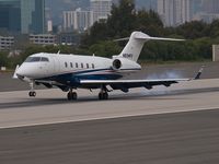 N534FX @ KSMO - N534FX arriving on RWY 21 - by Torsten Hoff