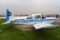 G-KINE @ EGLK - Going through the preliminaries for another training flight. Previously N27173. Operated by Cabair. - by Glyn Charles Jones