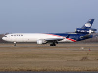 N276WA @ LHBP - Slowing down on rwy 31R.