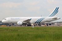SX-BVD @ EGLL - Lining up for take off on runway 27L. Operating Cyprus Airways flight CY347 to Larnaca. Previously YL-BBC, D-AKFX, VH-HYJ and test registration F-WWDI. Owned by Hellas Jet. - by Glyn Charles Jones