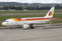 EC-KBJ @ LSZH - Iberia A319