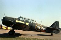SE-FUZ - Another Harvard (42-12279) ex Swedish AF 16144 at the 1978 Bassingbourn Air Show. - by Peter Nicholson