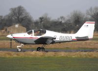 G-OURO @ EGSV - end of landing run