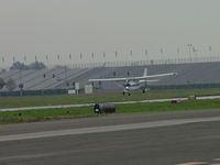 N738KJ @ POC - Landing at Brackett - by Helicopterfriend