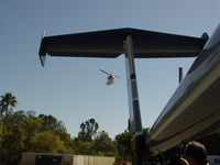 N535WK - Holding tail rotor while FD Bell 212 lands for display - by Helicopterfriend