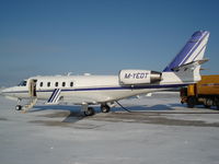 M-YEDT @ CYYR - Prior to Atlantic crossing - by A McDonald