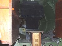 N3703G @ D52 - Looking inside and back at the tail gunners position. - by Terry L. Swann