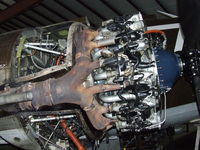 N345AB @ D52 - Engine inspection and maintenance. - by Terry L. Swann