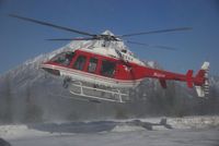 C-FALA - C-FALA at Mt. Shark Helipad, Alberta, Canada - by Dave Bennett