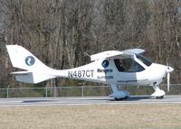 N487CT @ DTN - Taking off from the Shreveport Downtown airport. - by paulp