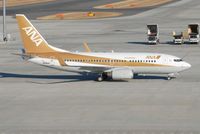 JA01AN @ RJGG - ANA's Gold Jet - by J.Suzuki