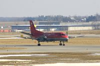 N415XJ @ CID - Taxiing on Alpha 5 to the terminal